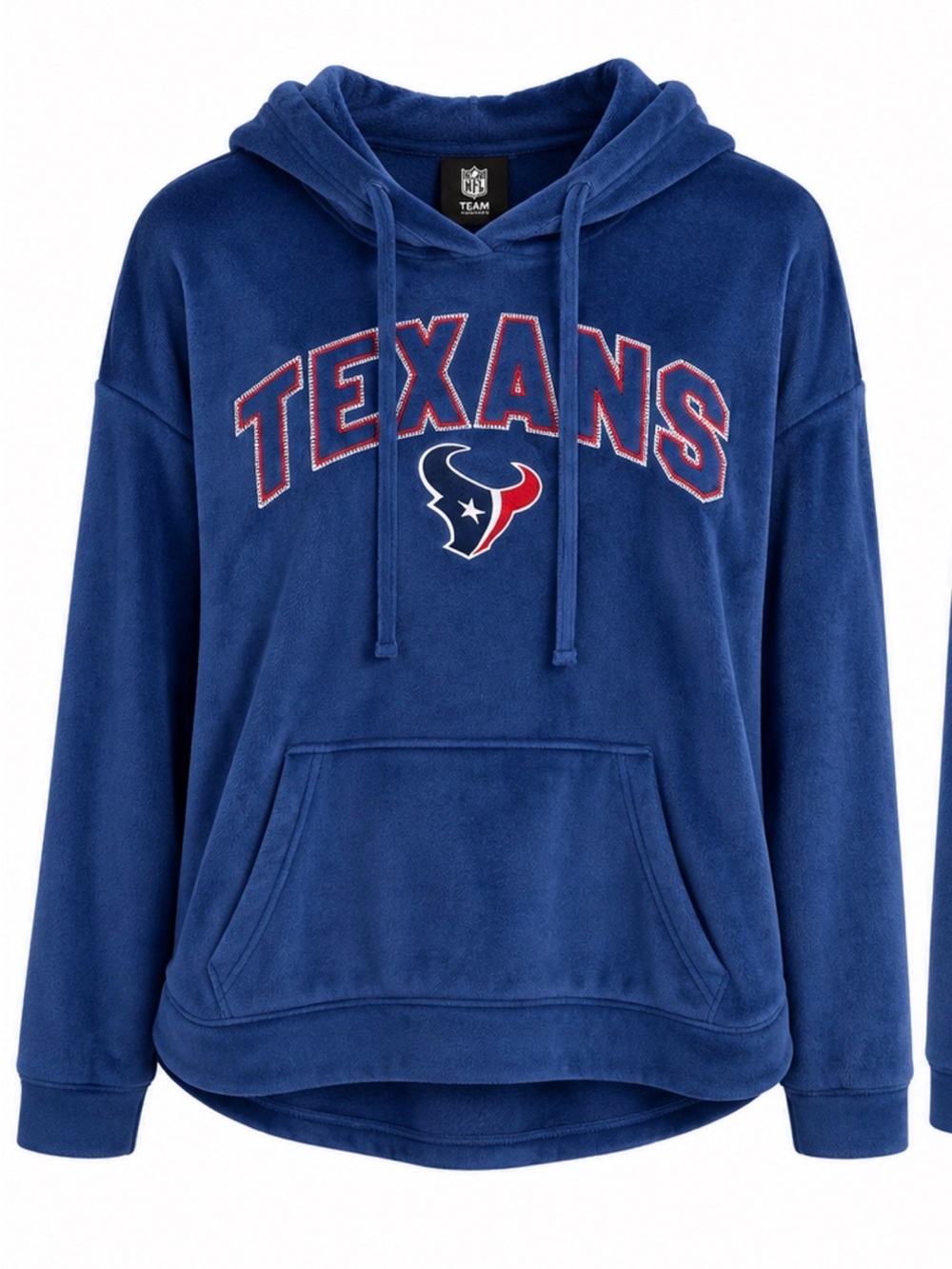 NFL Texans Plush Fleece Hoodie - Blue